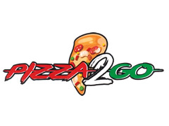 Pizza 2 Go in Wesel Pizza 2 Go Logo