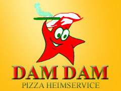 City Pizza Dam Dam Logo