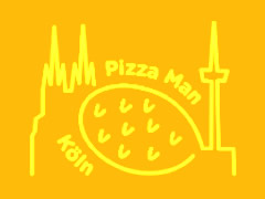 Pizza Man Bickendorf in Köln Pizza Man Bickendorf Logo