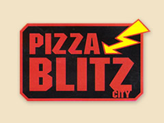 Pizza Blitz City Logo