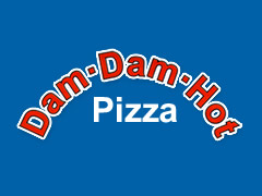 Dam Dam Hot Pizza Heimservice Logo