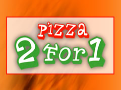 Pizza Nimm 2 zahle 1 in Augsburg Pizza Nimm 2 zahle 1 Logo